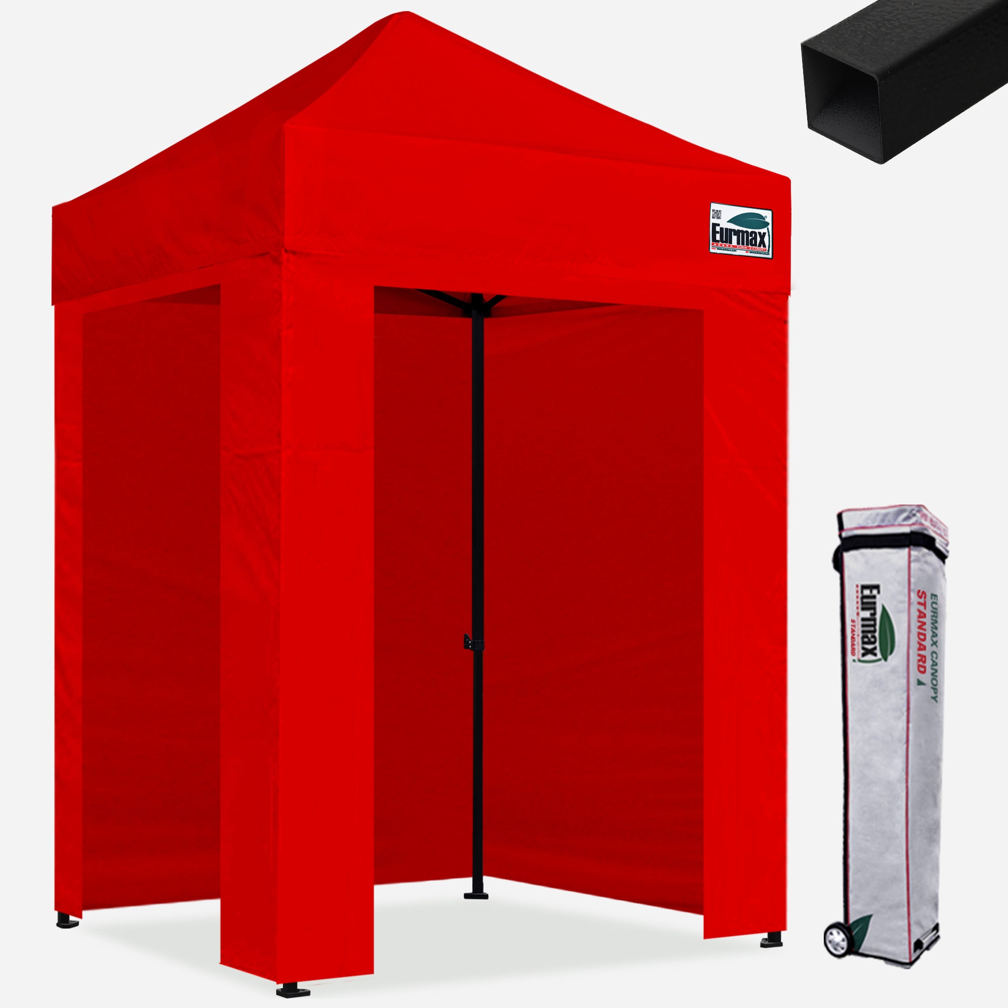 EURMAX Standard 5x5 Canopy Tent W/ 4 Zipper Walls – Eurmax