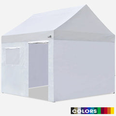 10x10 Apex Canopy Tent with 4 Zipper Walls