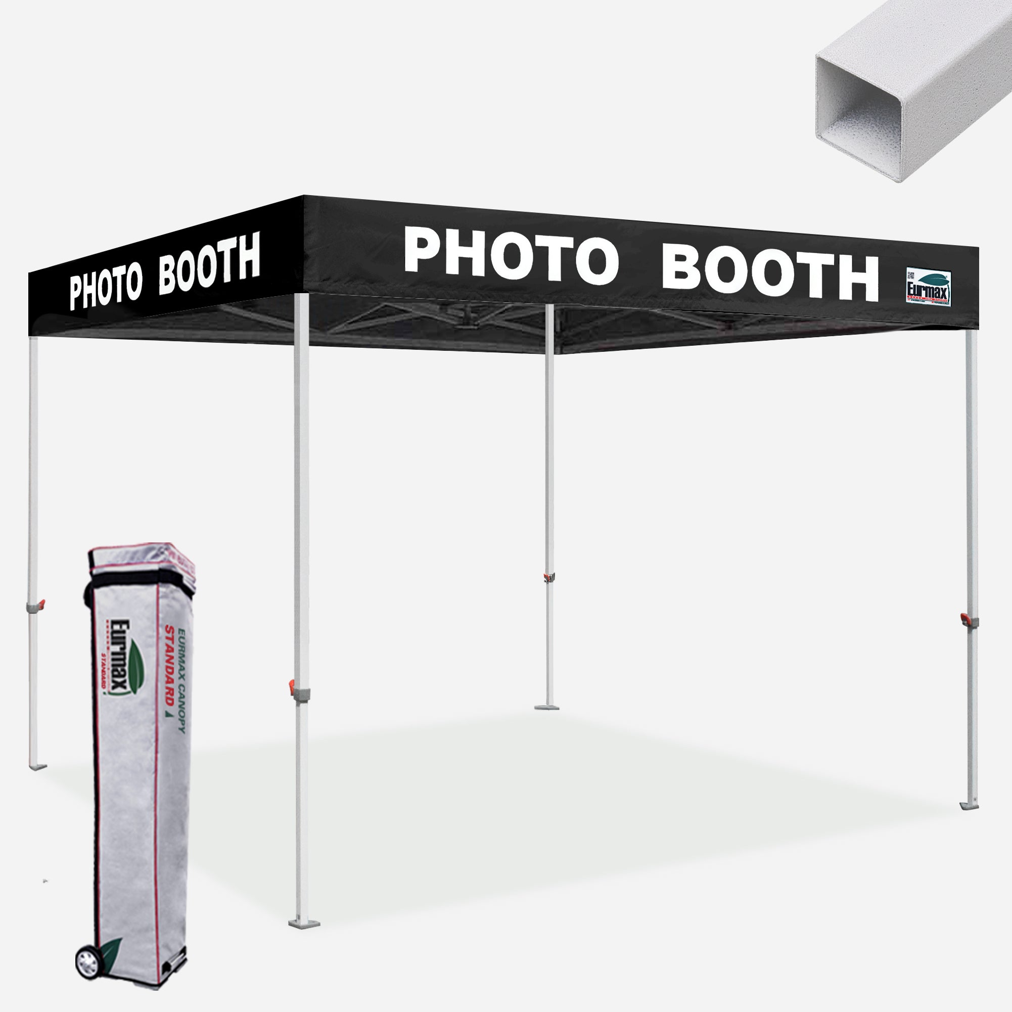 Standard 8x8 Steel Flat Top Canopy Tent – Eurmax Standard 8x8 Steel Flat Top Canopy Tent – Eurmax