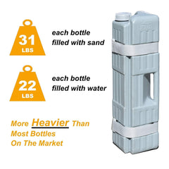 EZ Pop Up Canopy Tent Universal Weight Feet 4Pc-Pack