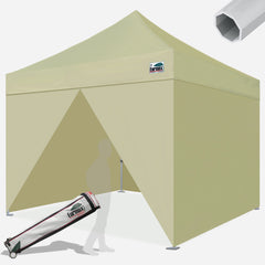 Beyond 10X10 Aluminum Instant Canopy with Enclosure Wall Kit
