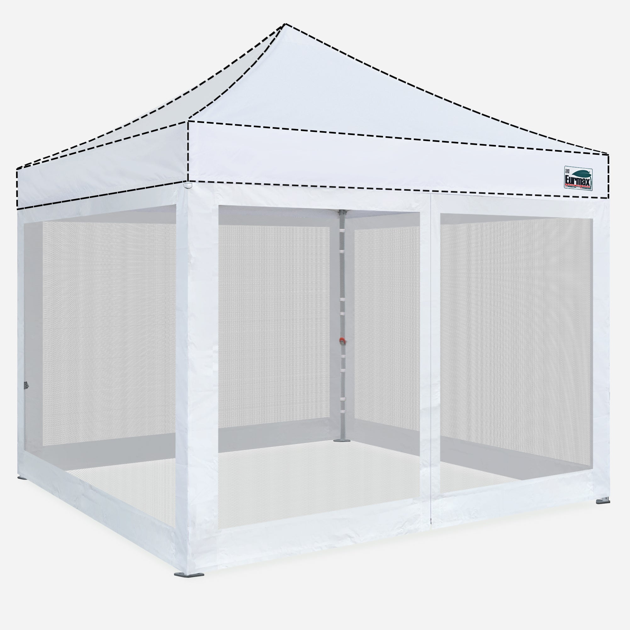 EURMAX 10x10 Pop Up Canopy Screen Wall kit - Eurmax.com