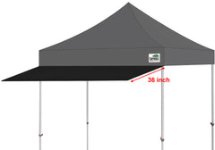 10ft Extended Awning Only For Square Legged Pop Up Canopy