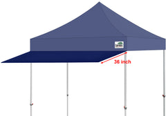 10ft Extended Awning Only For Square Legged Pop Up Canopy