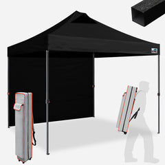 Nomatter 10x10 Steel EZ Canopy with Backwall