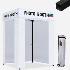 Standard 5x5 Steel Flat Top Photo Booth Canopy Tent