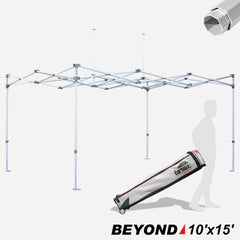 Beyond 10x15 Canopy Frame with Heavy Duty Roller Bag