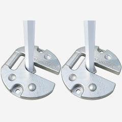 Pop Up Canopy Tent Cast Iron Weight Feet 2-Pc Pack, Weight 22LBS Each