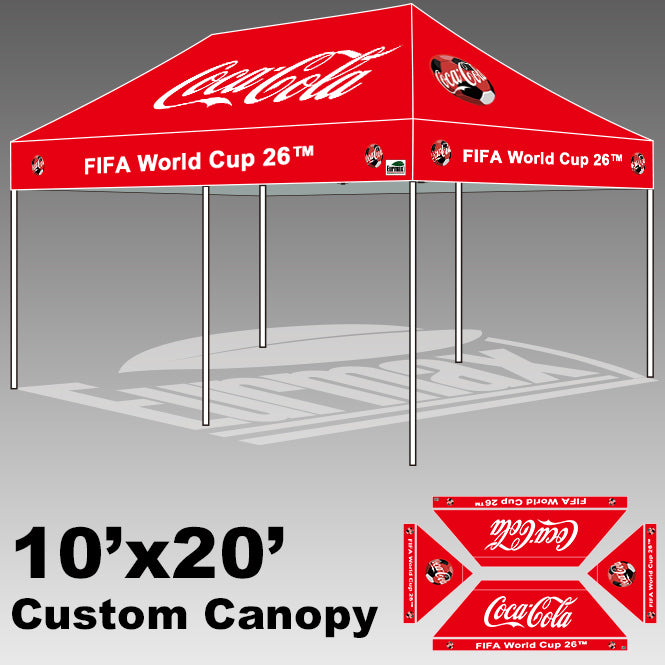 custom canopy tent 10x20 Custom 10x20 Canopy