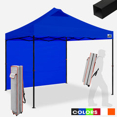 Nomatter 10x10 Steel EZ Canopy with Backwall