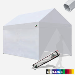 Apex Pro 10x15 Aluminum Pop Up Tent with 4 Zipper Walls
