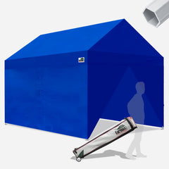 Apex Pro 10x15 Aluminum Pop Up Tent with 4 Zipper Walls