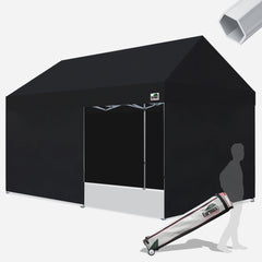 Apex Pro 10x20 Aluminum Pop Up Tent with 4 Zipper Walls