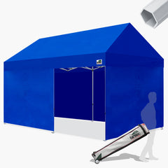Apex Pro 10x20 Aluminum Pop Up Tent with 4 Zipper Walls