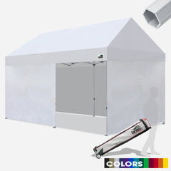 Apex Pro 10x20 Aluminum Pop Up Tent with 4 Zipper Walls
