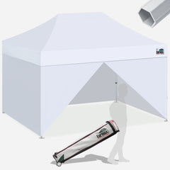 Pro 10x15 Aluminum Pop Up Tent with Enclosure Canopy Wall Kit