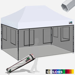 Pro 10x15 Aluminum Food Service Canopy