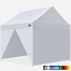 10x10 Apex Canopy Tent with 4 Zipper Walls