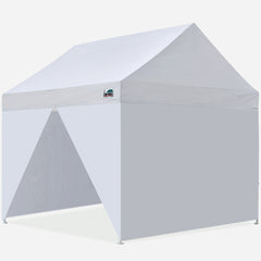 10x10 Apex Canopy Tent with 4 Zipper Walls