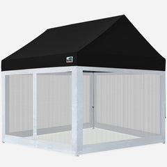 10x10 Eventking Canopy Tent with 4 Screen Zipper Walls
