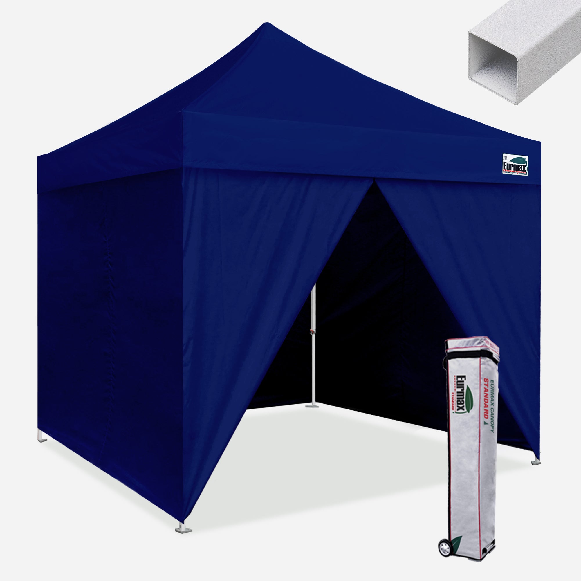 Eurmax Standard 8x8 Canopy Tent W/ 4 Zipper Walls