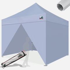 Beyond 10X10 Aluminum Instant Canopy with Enclosure Wall Kit