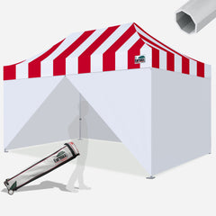 Beyond Carnival 10X15 Aluminum Instant Canopy with Enclosure Wall Kit