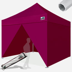 Beyond 10X10 Aluminum Instant Canopy with Enclosure Wall Kit