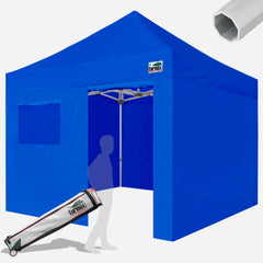 Beyond 10X10 Aluminum Instant Canopy with 4 Zipper Walls