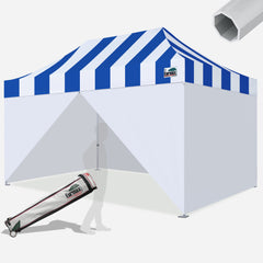 Beyond Carnival 10X15 Aluminum Instant Canopy with Enclosure Wall Kit