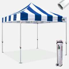 Premium Carnival 10x10 Steel Pop Up Canopy