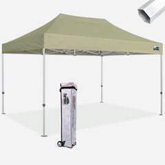 Premium 10x15 Steel Pop Up Canopy