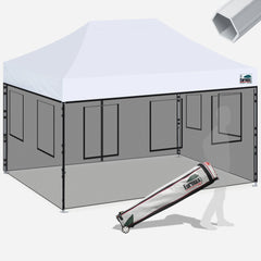 Pro 10x15 Aluminum Food Service Canopy