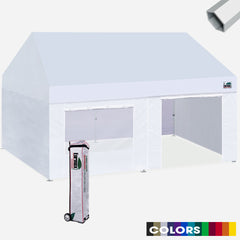 Apex Superior 10x20 Hybrid Pop Up Tent with Enclosure Wall Kit