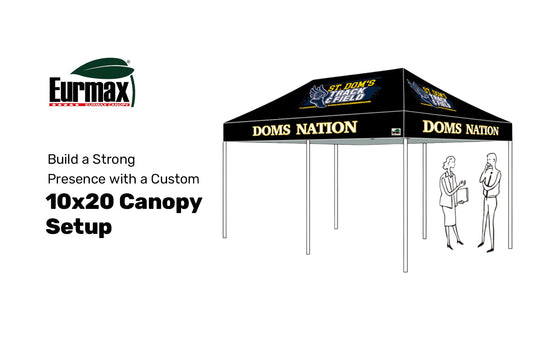 Custom 10x20 Canopy Setup