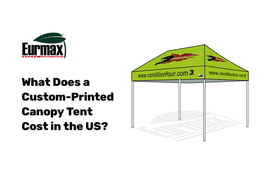 custom logo printed canopy