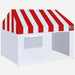 Stripe Red/White