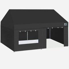 10x20 Apex Canopy Tent with Enclosure Wall Kit