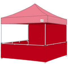 Canopy Back Wall, Rail Skirts for 10FT x 10FT Booth Canopy,Wall Only