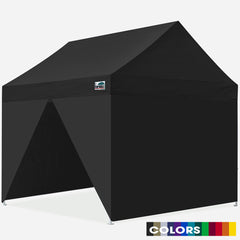 10x10 Apex Canopy Tent with 4 Zipper Walls