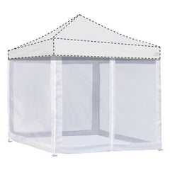 Pop Up Canopy Screen Wall kit