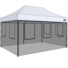 Food Service Canopy Wall Kit Only