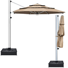 Apollo 11FT Cantilever Market Patio Umbrella