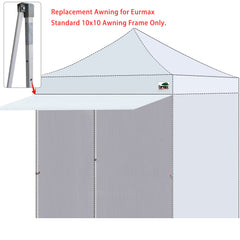 10FT. Extended Awning Replacement ONLY for 10x10 Extended Awning Frame