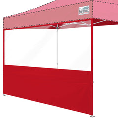 10FT Pop Up Canopy Side Wall with PVC Panorama Window