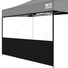 10FT Pop Up Canopy Side Wall with PVC Panorama Window