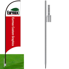 Flag Ground Spike with Sleeve Bearing
