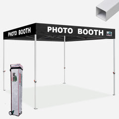 Standard 8x8 Steel Flat Top Canopy Tent