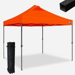 Nomatter 10x10 Steel EZ Canopy Hi-Vis Orange