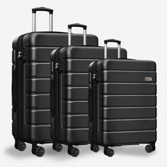 Explorer 3-Piece Hardshell Luggage Set (20/24/28in) - 20% Expandable, Lightweight, TSA Lock, Double Spinner Wheels With 40% Discount from Dec.18 to Dec.26